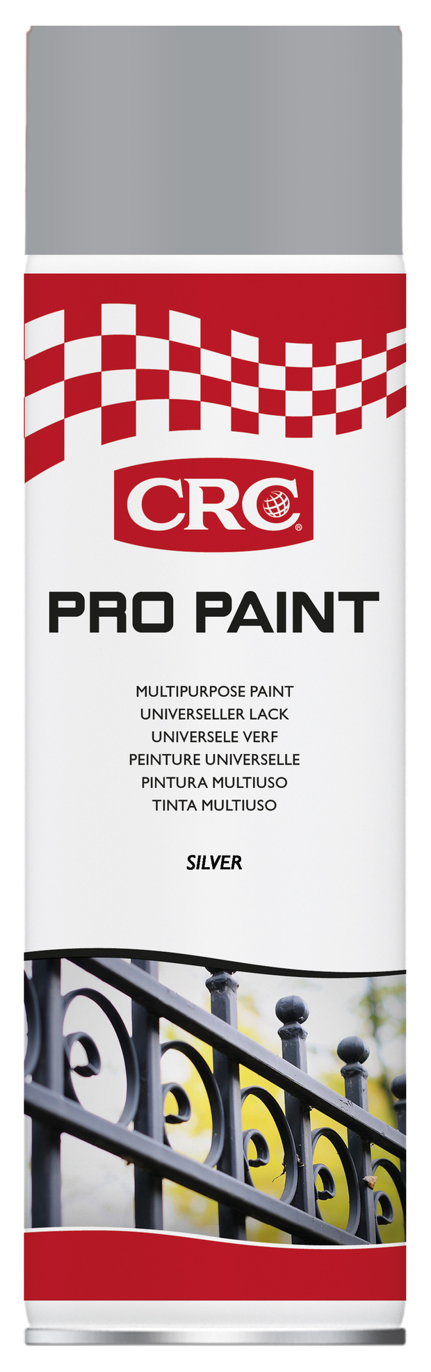 Sprayfärg Pro Paint Silver 500 ml