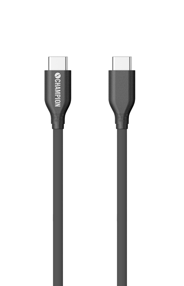 Kabel USB-C 60W 1m svart