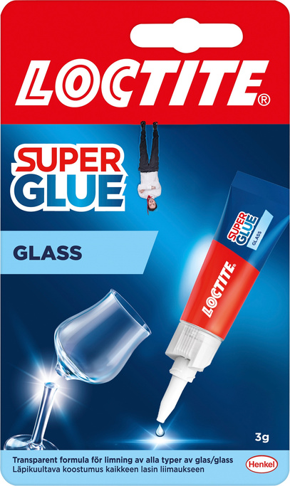 Lim Super Glue Glas