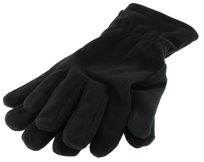 Handske Polyfleece svart M/L och L/XL