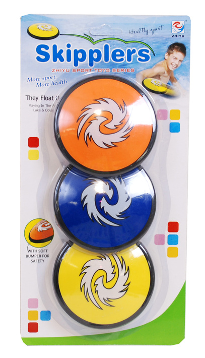Frisbee flytande 11 cm 3-pack
