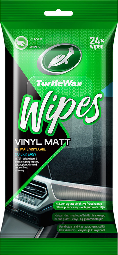 Vinylputs Wipes matt 24-p
