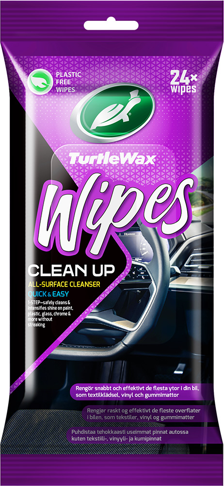 Allrengöring Clean-up Wipes 24-p