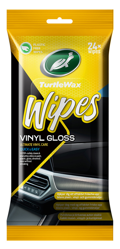 Vinylputs Wipes Gloss 24-p