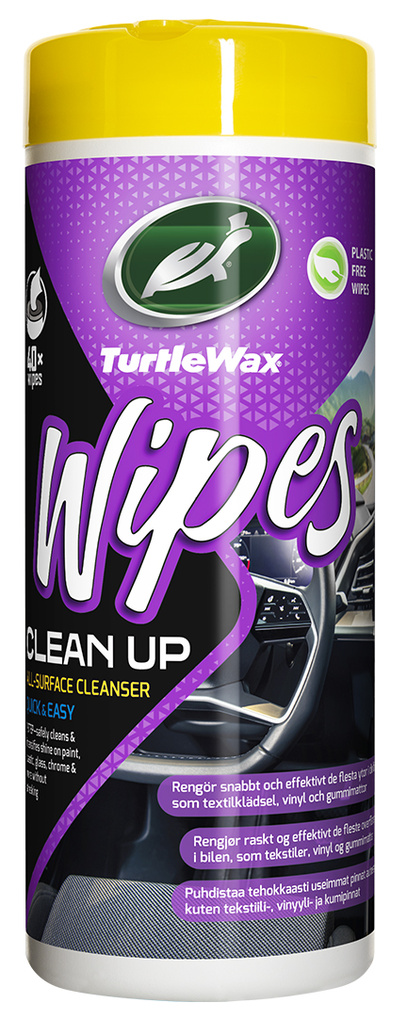 Allrengöring Clean-up Wipes 40-p