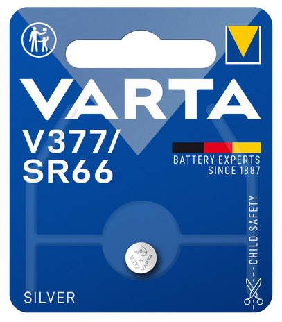 Batteri knappcell SR66 V377 1,55V