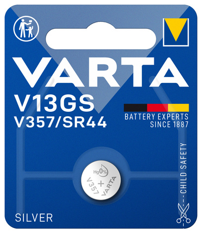 Batteri knappcell SR44 V13GS 1,55V