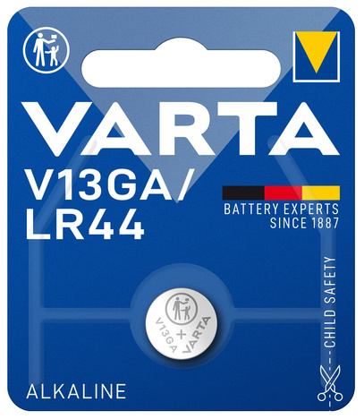 Batteri knappcell LR44 V13GA 1,5V