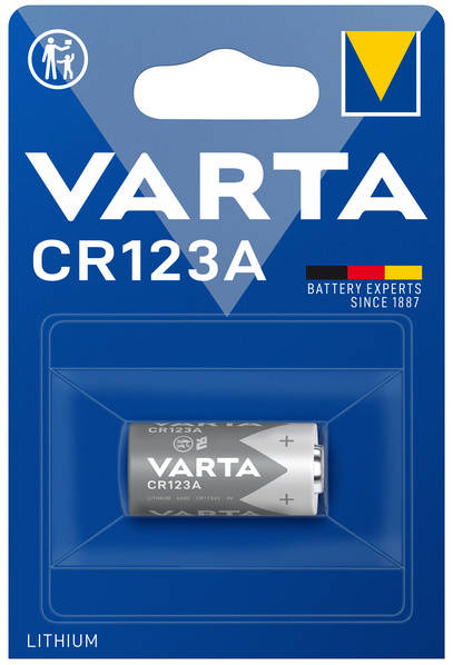 Batteri foto CR123A 3V 1200mAh