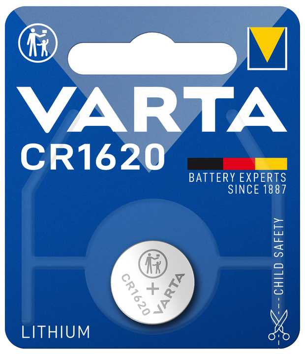 Batteri knappcell CR1620 3V