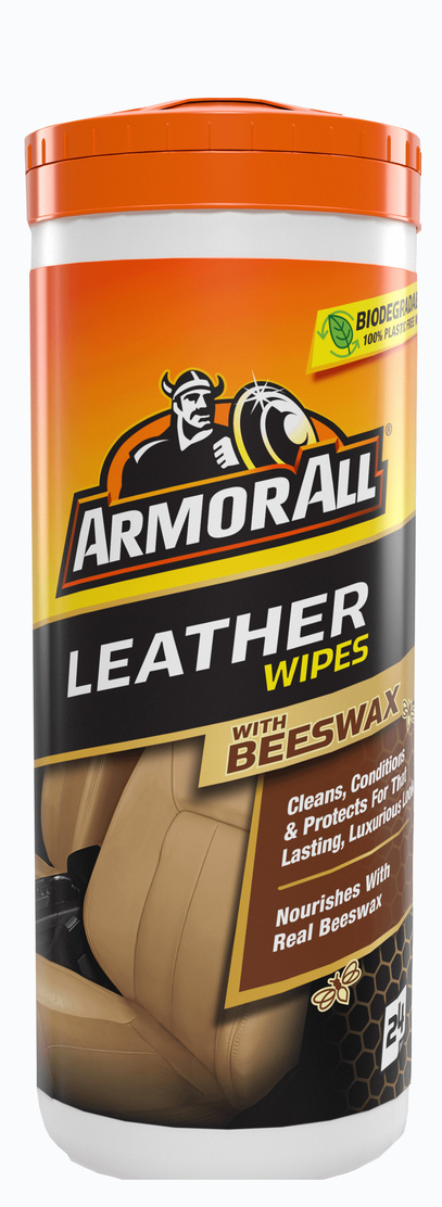 Skinnrengöring Leather Wipes 24-p