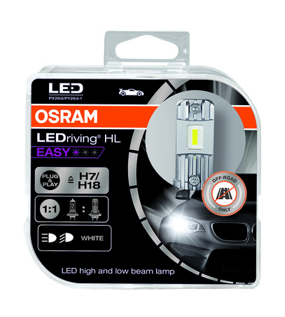 Ledlampa H7 LEDriving HL EASY 2-pack