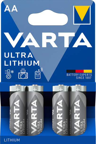 Batteri Ultra Lithium LR06 AA 4-pack